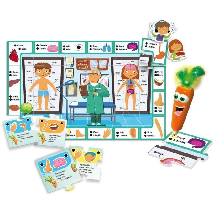 Carotina goes to the doctor - Discover the human body - learning game - LISCIANI