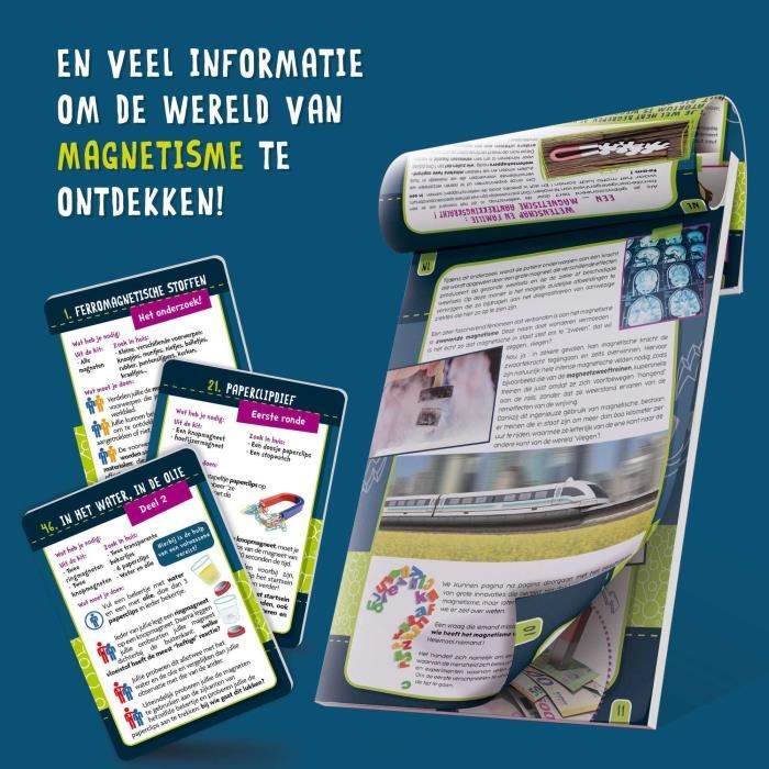 Génius Science - scientific game - magnetism - LISCIANI