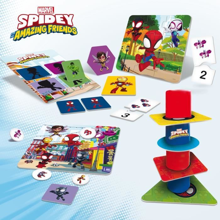 Collection of 10 educational games for the little ones - Spidey - Edu Games - LISCIANI