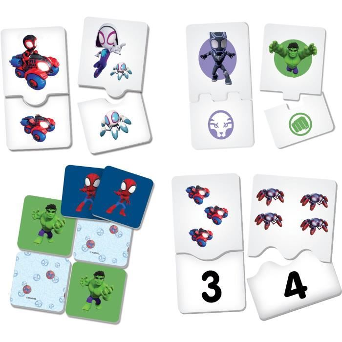 Collection of 10 educational games for the little ones - Spidey - Edu Games - LISCIANI