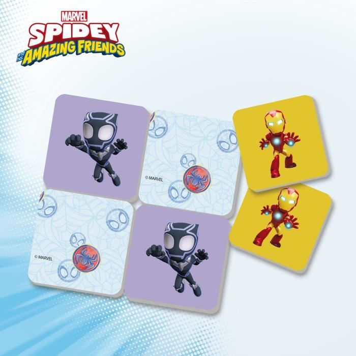 Activity desk with 10 games - Spidey Super desk - Edu games - LISCIANI