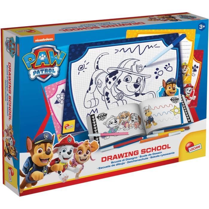 Drawing school - Paw Patrol drawing school - to learn to draw - LISCIANI