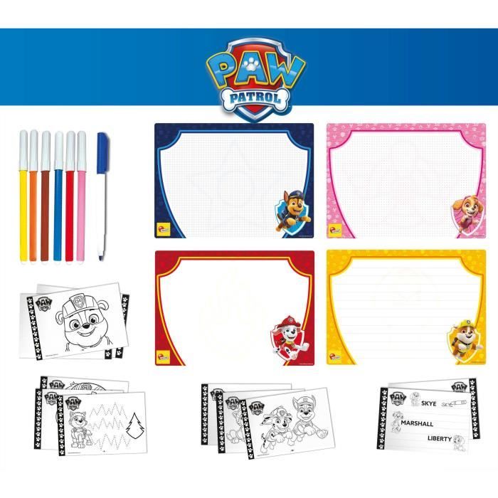 Drawing school - Paw Patrol drawing school - to learn to draw - LISCIANI