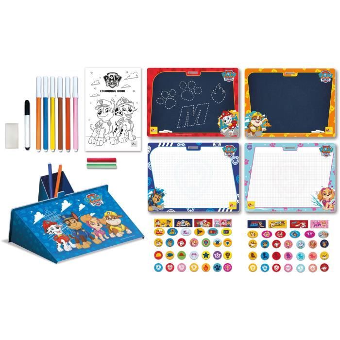 Coloring backpack and drawing school - Paw Patrol - LISCIANI