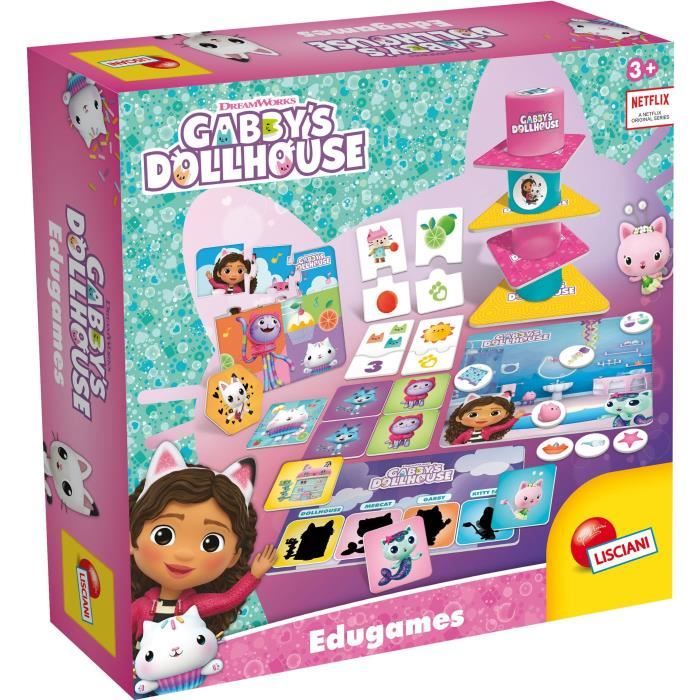 Gabby Dollhouse Educational Collection - LISCIANI - Adventures in her magical house