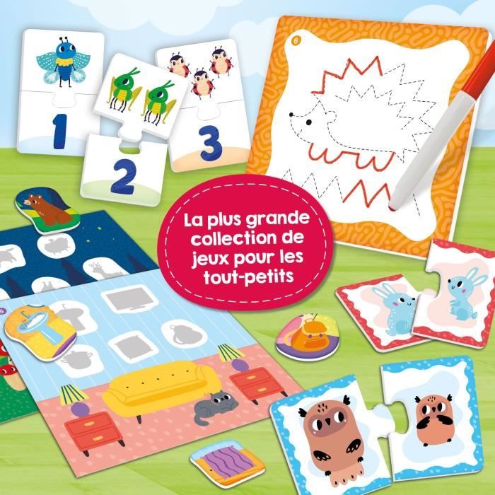 Collection of educational games for toddlers - LISCIANI - Sixty activities for development