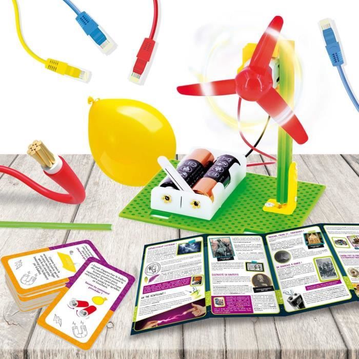 Discovering Electricity - Science Kit - I'M A GENIUS POCKET - Safe Components