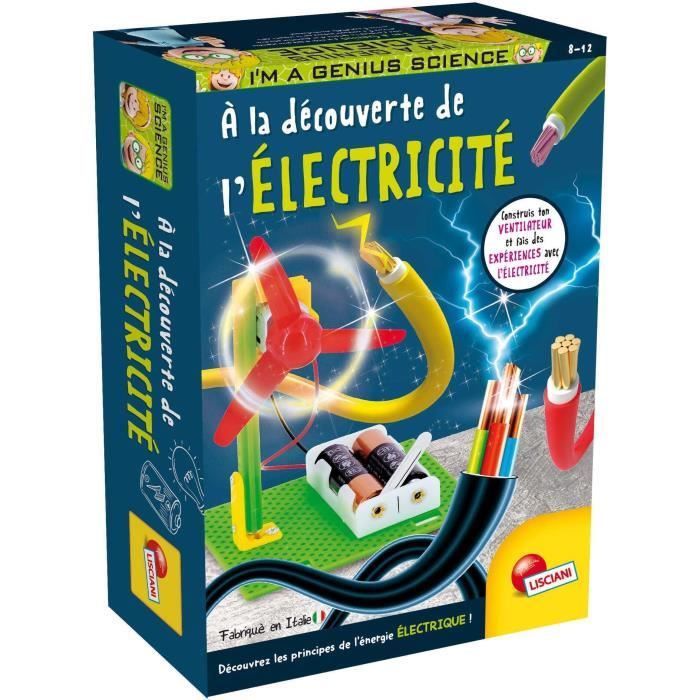 Discovering Electricity - Science Kit - I'M A GENIUS POCKET - Safe Components