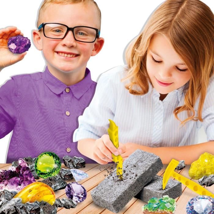 Mineral Discovery - Science Kit - I'M A GENIUS POCKET - Digging Block