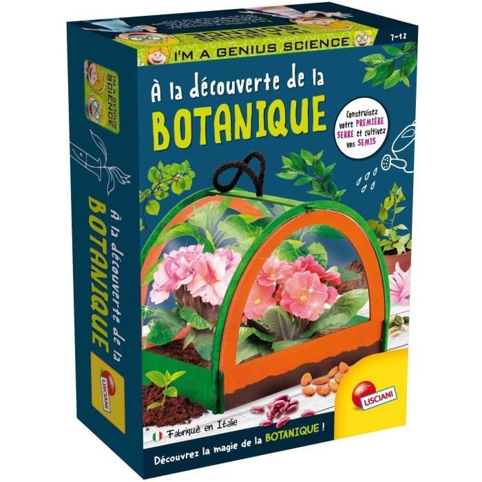 Botany Discovery - Science Kit - I'M A GENIUS POCKET - Miniature Greenhouse, Botanical Experiments