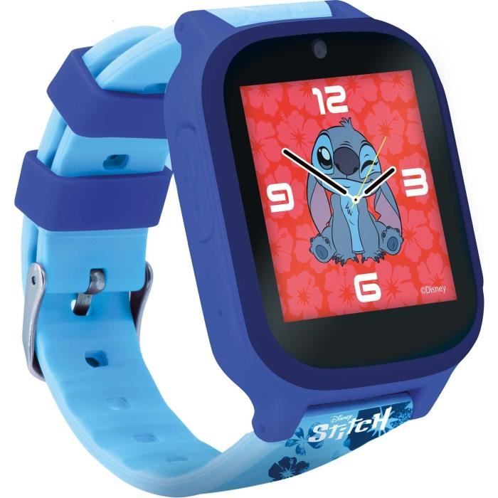 Educational Watch - HI TECH - STITCH - Customizable dials, 5 interactive games