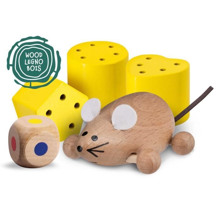The Mouse House - Montessori Game - MONTESSORI WOOD - Mouse House, Association Games