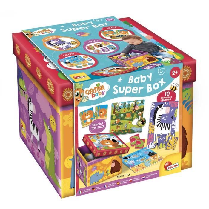Super Box - CAROTINA BABY - Educational games, Giant format