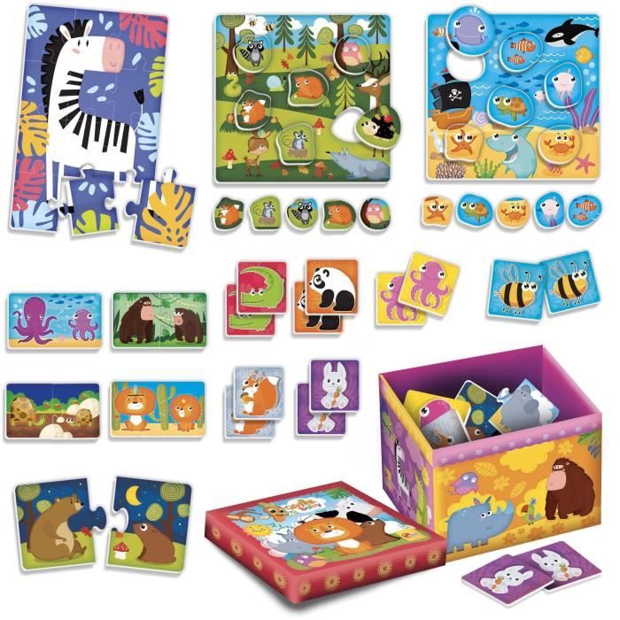 Super Box - CAROTINA BABY - Educational games, Giant format