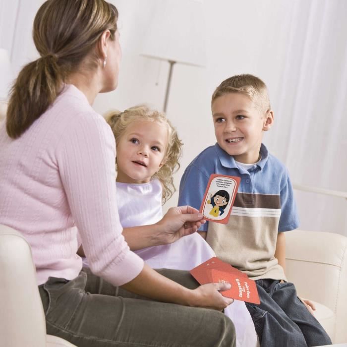 Emotion Management Card Game - Educational Game - LIFE SKILLS - Illustrated Cards