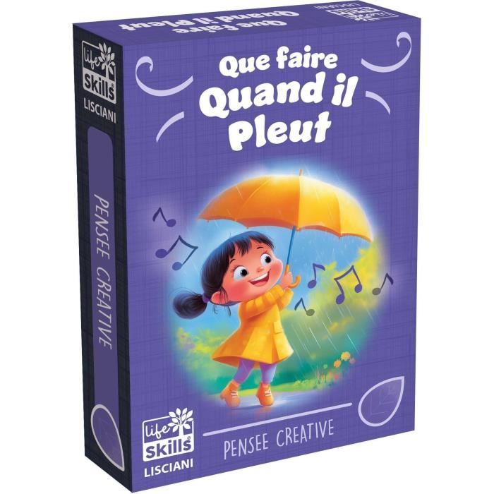 Keeping Busy When It Rains Card Game - Educational Game - LIFE SKILLS - Illustrated Cards