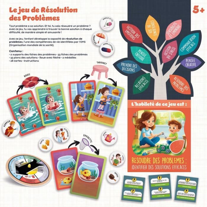 Problem Solving - Board Game - LIFE SKILLS - Illustrated Board