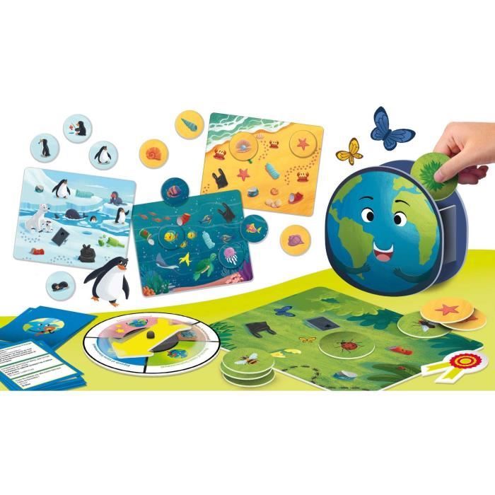 Together for the Planet - Board Game - LIFE SKILLS - Illustrated Board