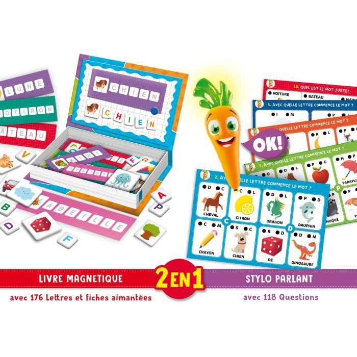 Talking pen and magnetic toys - CAROTINA - Playful learning