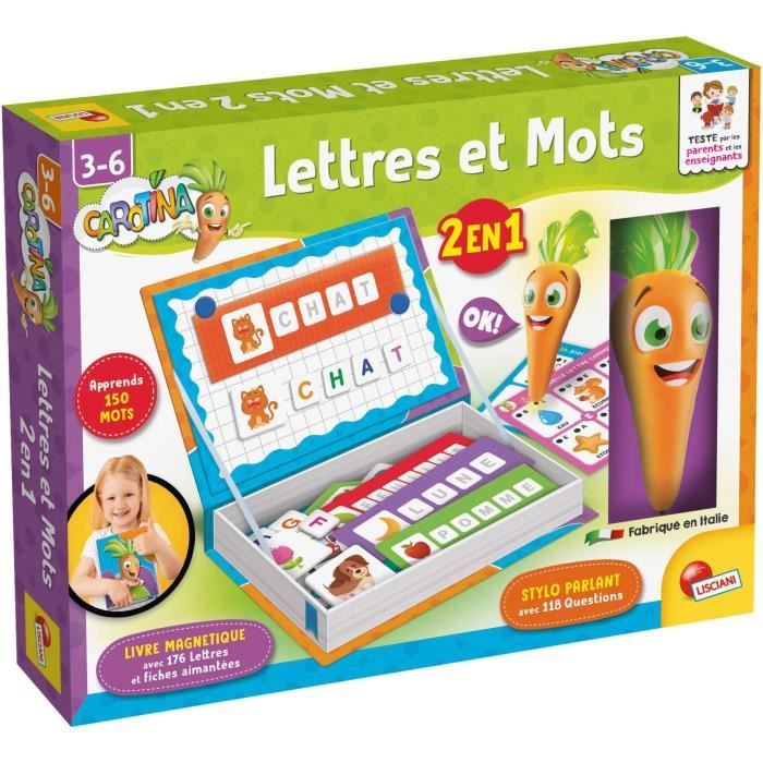 Talking pen and magnetic toys - CAROTINA - Playful learning