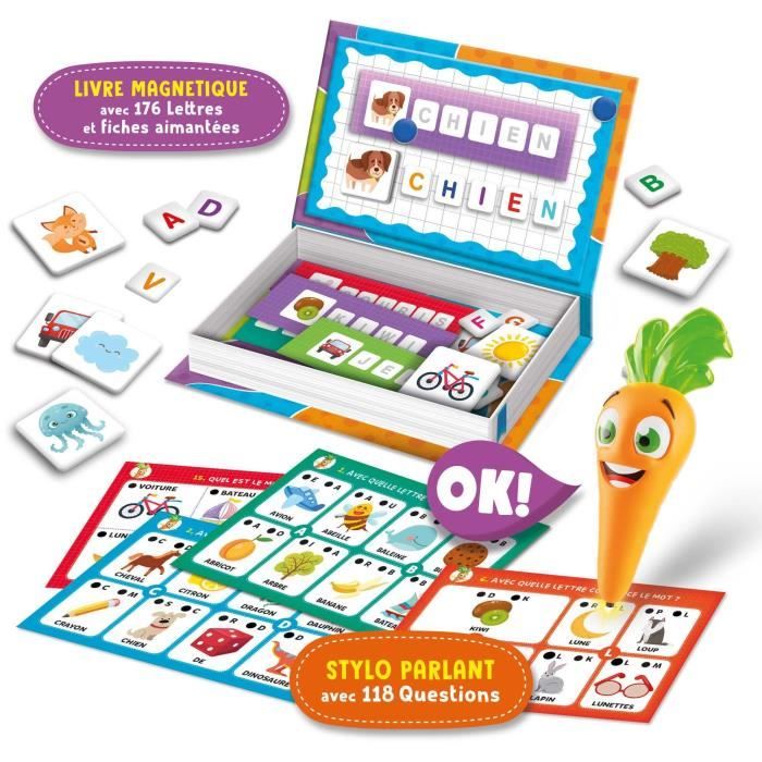 Talking pen and magnetic toys - CAROTINA - Playful learning