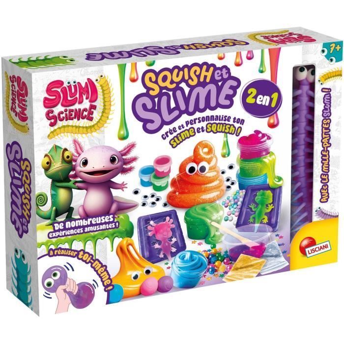 Squish and Slime - Science Kit - SLUMI SCIENCE  - Assorted Components, Illustrated Recipes