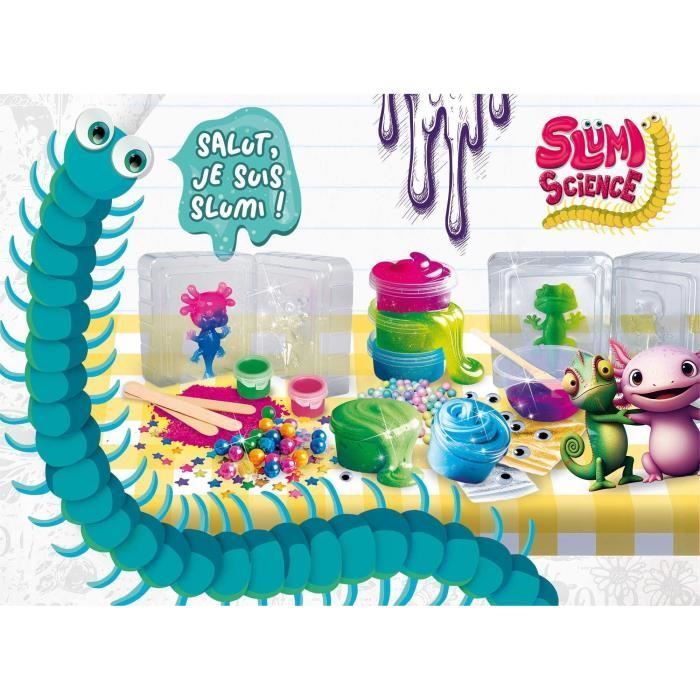 Squish and Slime - Science Kit - SLUMI SCIENCE  - Assorted Components, Illustrated Recipes