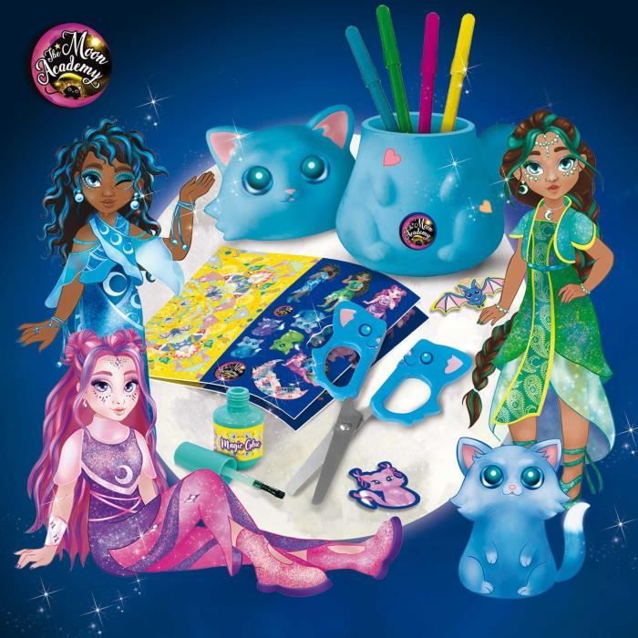 Paper Art Accessories - Creative Leisure Kit - THE MOON ACADEMY - Office Kit, Materials Included