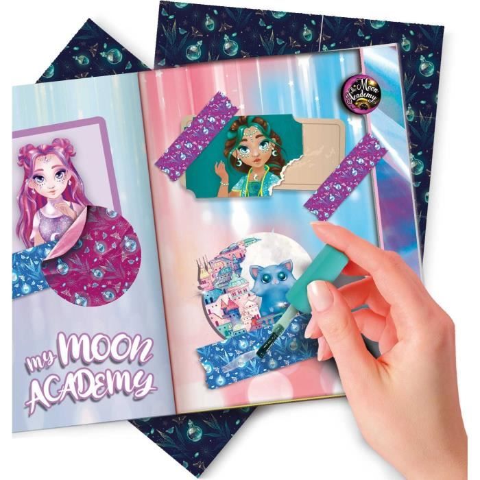 Paper Art Accessories - Creative Leisure Kit - THE MOON ACADEMY - Office Kit, Materials Included