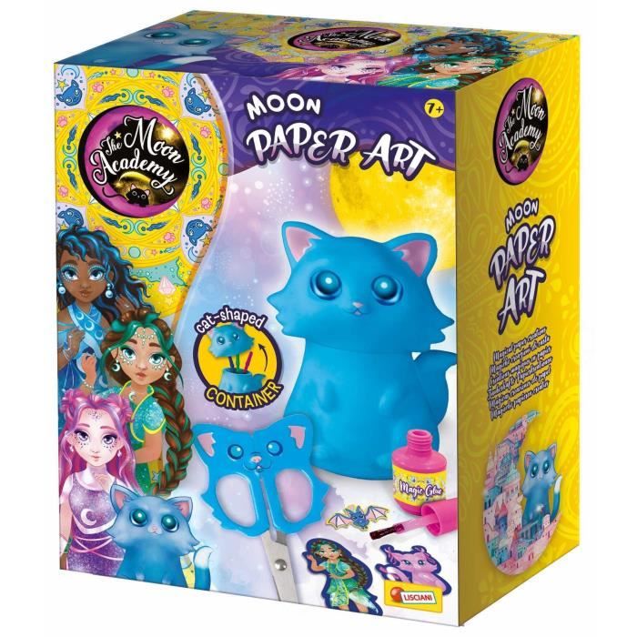 Paper Art Accessories - Creative Leisure Kit - THE MOON ACADEMY - Office Kit, Materials Included