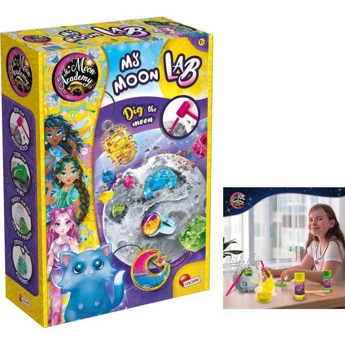 Moon Lab - Science Kit - THE MOON ACADEMY - Digging Block, Luminous Minerals