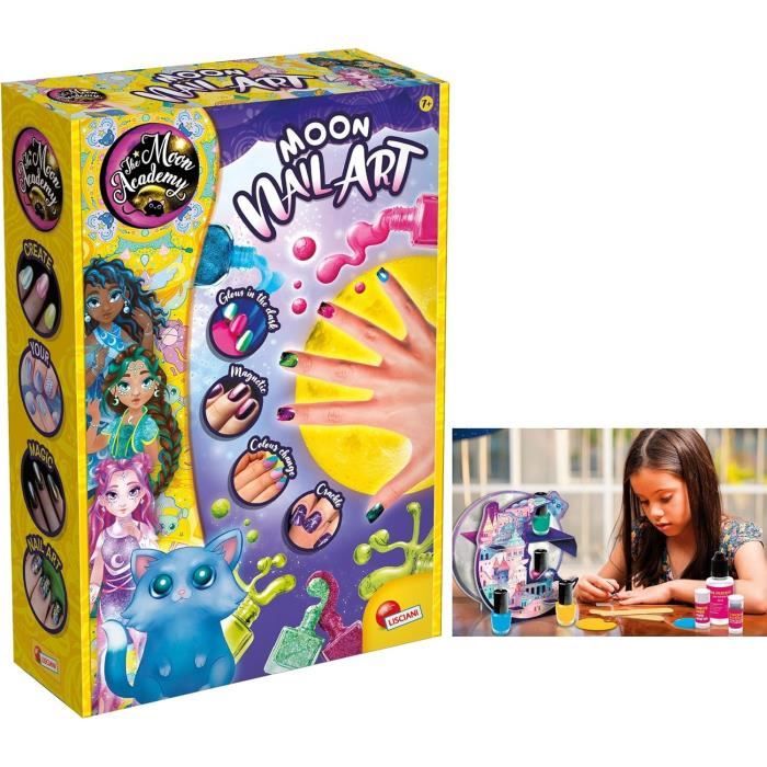Nail Art - Creative Leisure Kit - THE MOON ACADEMY - Components for Nail Polish, Nail Polish Bottles