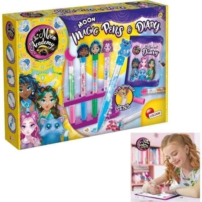 Magic Pens and Diary - Creative Kit - THE MOON ACADEMY - Personalized Pens, Journal Included