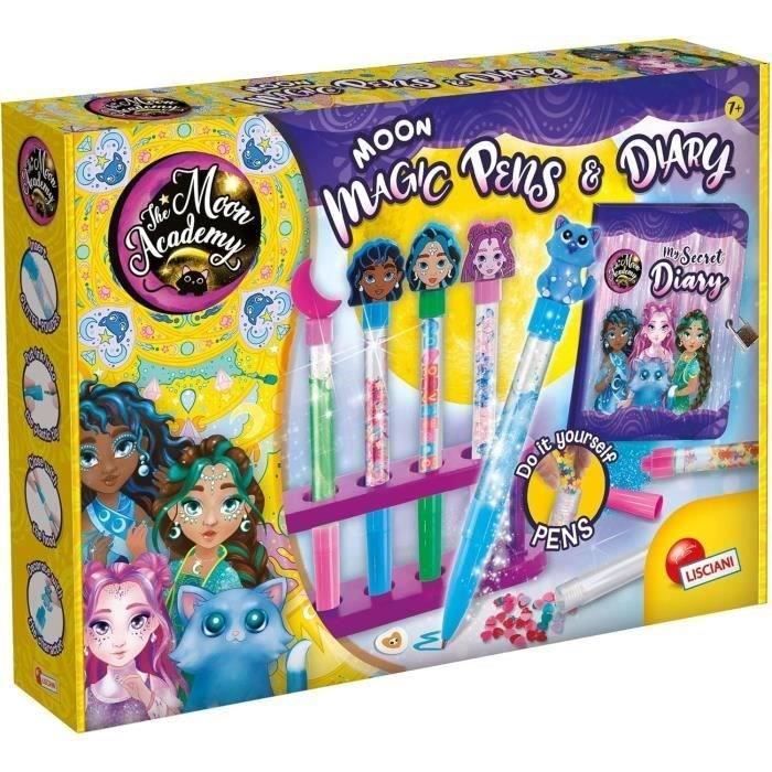 Magic Pens and Diary - Creative Kit - THE MOON ACADEMY - Personalized Pens, Journal Included