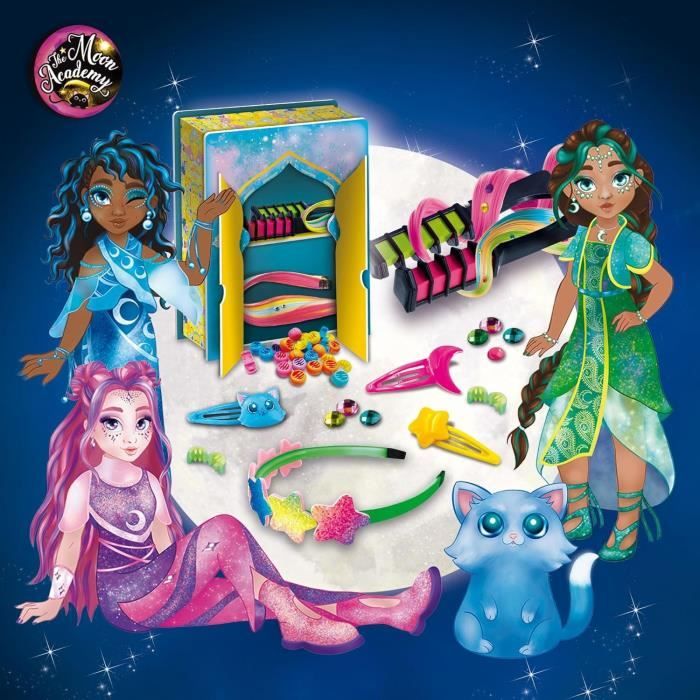 Hairdressing - Creative Leisure Kit - THE MOON ACADEMY - Various Accessories, Colorings