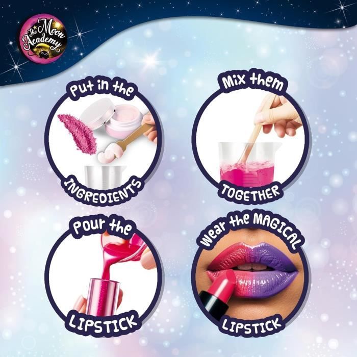 Lipstick - Creative Leisure Kit - THE MOON ACADEMY - Lipstick Components, Lipstick Tubes
