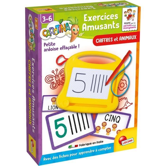 Calculations - Mini magic slate - CAROTINA - Learning numbers