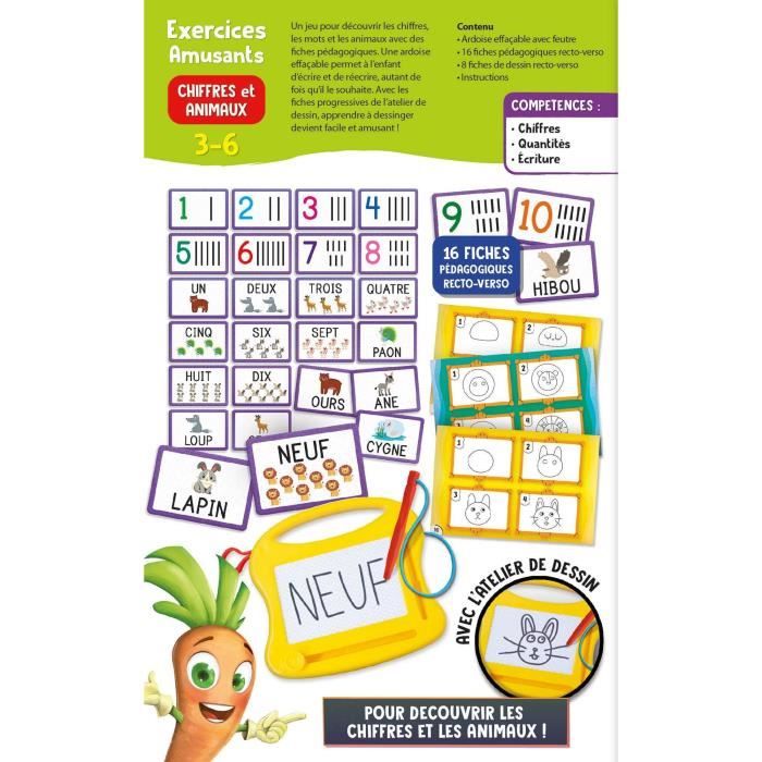 Calculations - Mini magic slate - CAROTINA - Learning numbers