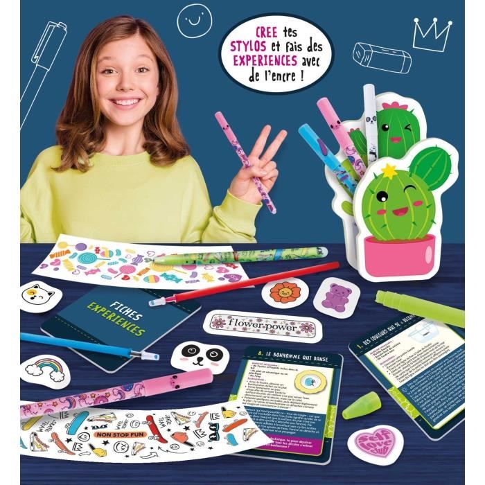 Erasable Pen Lab - Science Kit - I'M A GENIUS - Customizable Pens, Ink Experiments