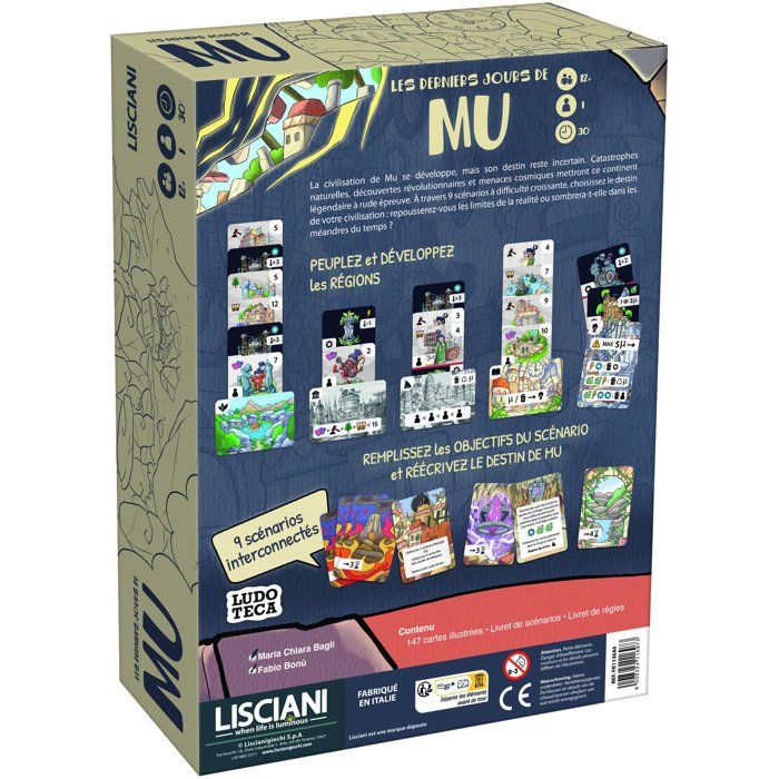 Mu: The Ultimate Trial - Strategy Game - LISCIANI - Civilization Management