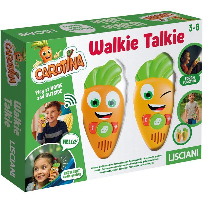 Carotina Walkie-Talkie - Interactive Educational Game - LISCIANI - Communication and Discovery