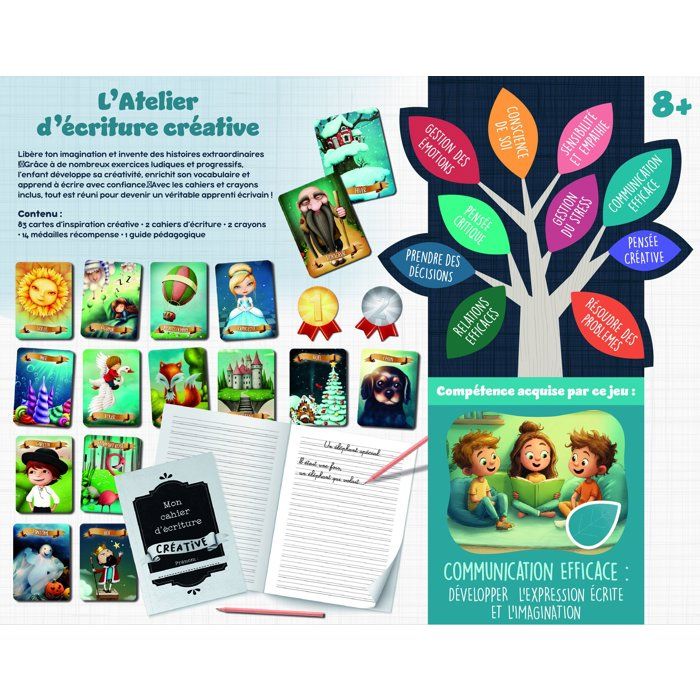 Life Skills: Creative Writing and Storytelling - Educational Set - LISCIANI - Creativity and Written Expression