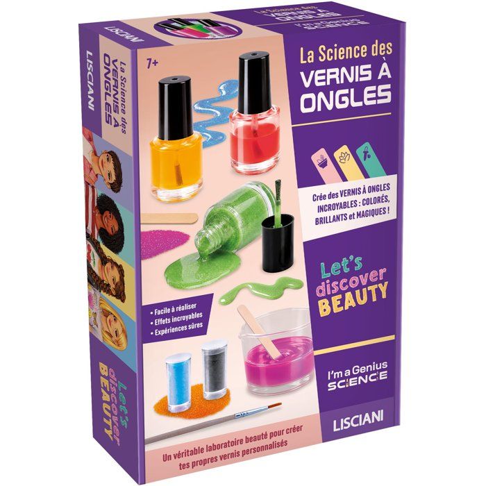 I'm A Genius: The Science of Nail Polish - Science Kit - LISCIANI - Creating Colored Nail Polish