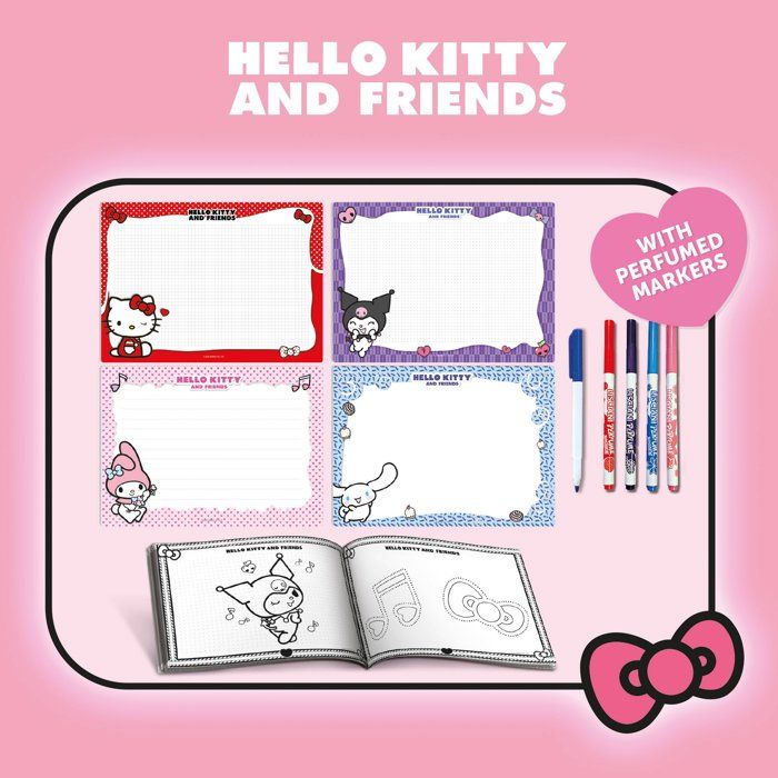 Art School - LISCIANI - Hello Kitty and Friends - Erasable Chalkboards - Progressive Learning