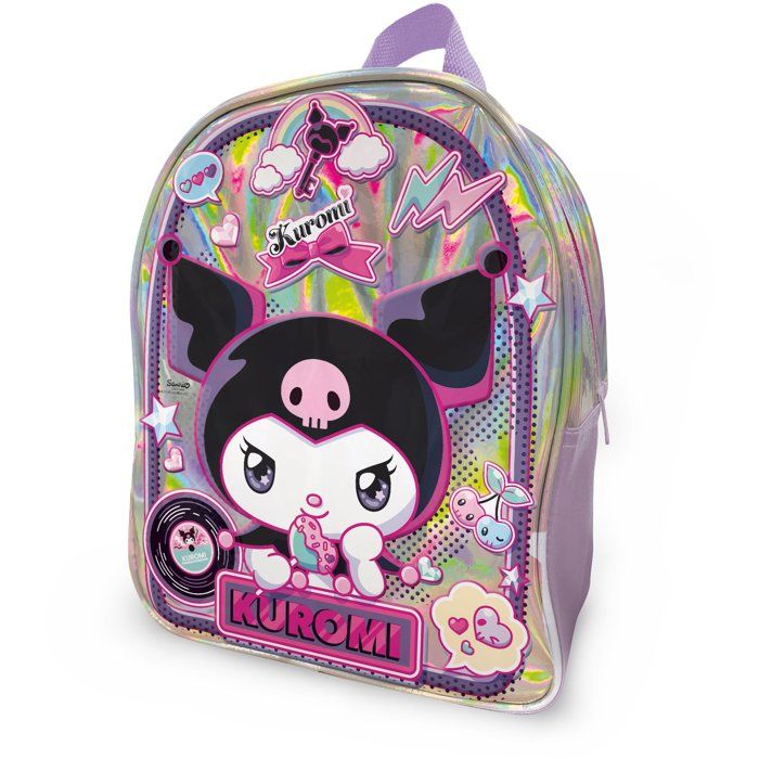 Coloring and Drawing School Backpack - LISCIANI - Kuromi - Creative Activities - Convenient Size