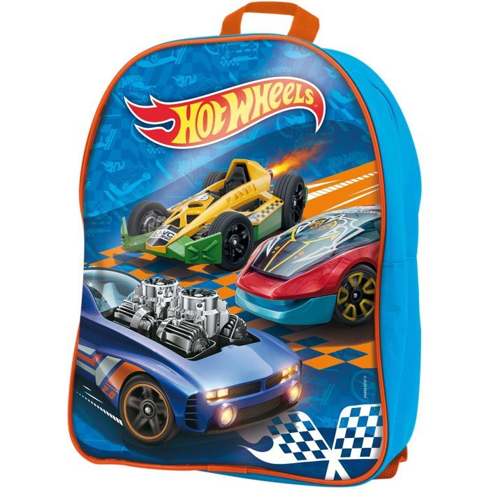 Hot Wheels Super 2-in-1 Travel Set - Travel Games - LISCIANI - Backpack Included