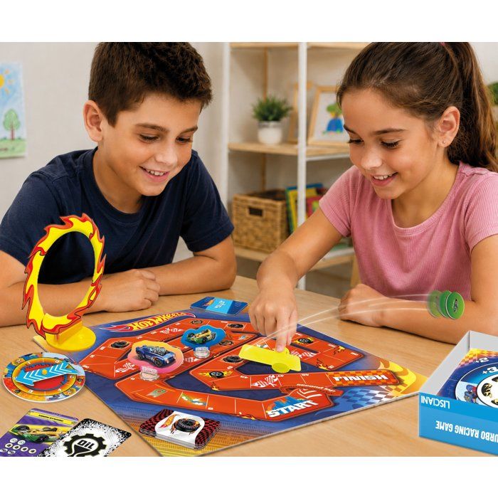 Hot Wheels High-Speed Jump - Board Game - LISCIANI - Car Racing