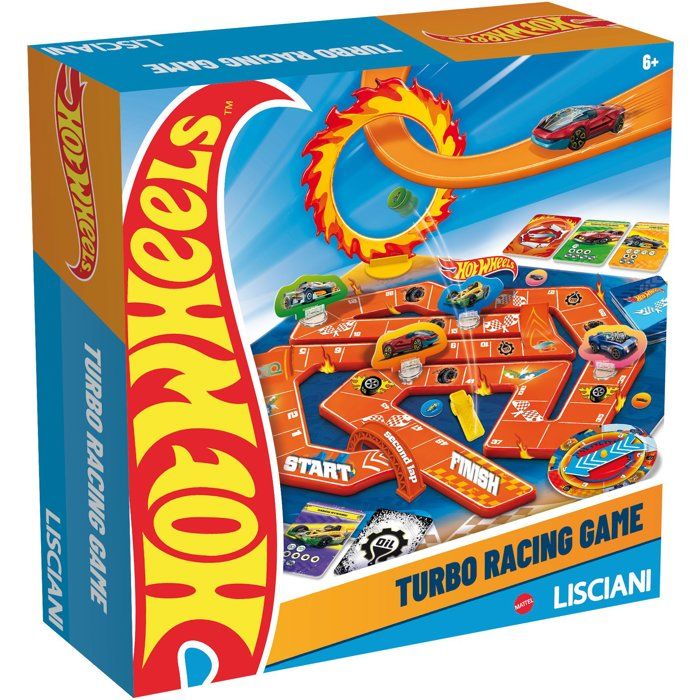 Hot Wheels High-Speed Jump - Board Game - LISCIANI - Car Racing