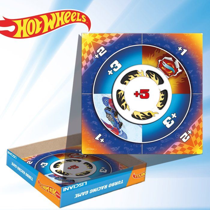 Hot Wheels High-Speed Jump - Board Game - LISCIANI - Car Racing