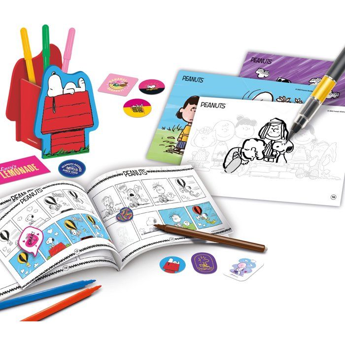 Peanuts Creative Activities Comics - Comic Book Workshop - LISCIANI - Snoopy Universe - Story Creation